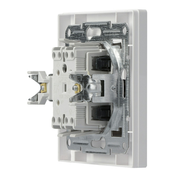 Выключатель для жалюзи белый Asfora, EPH1300121 - фото №2