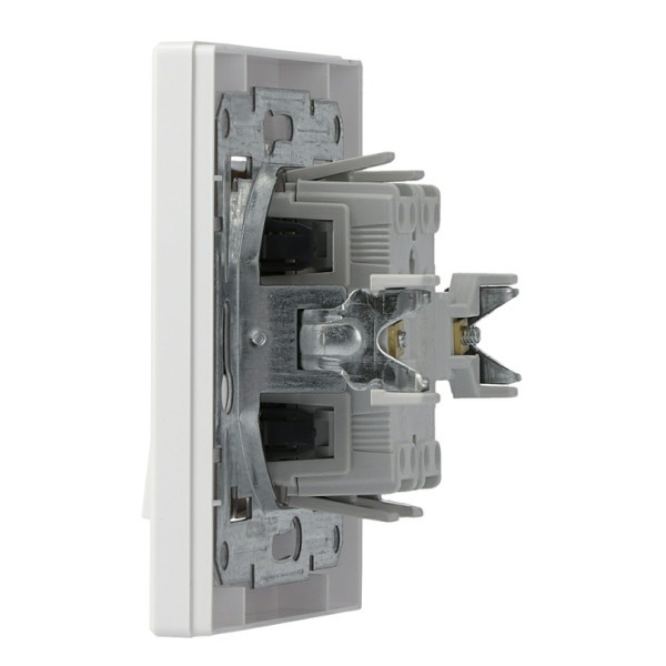 Выключатель для жалюзи белый Asfora, EPH1300121 - фото №4