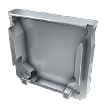 Заглушка Lumines для типа DILEDA без отверстия серебро