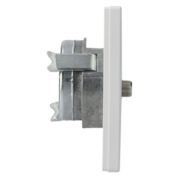 Розетка TV-SAT оконечная белая Asfora, EPH3400121 - фото №2