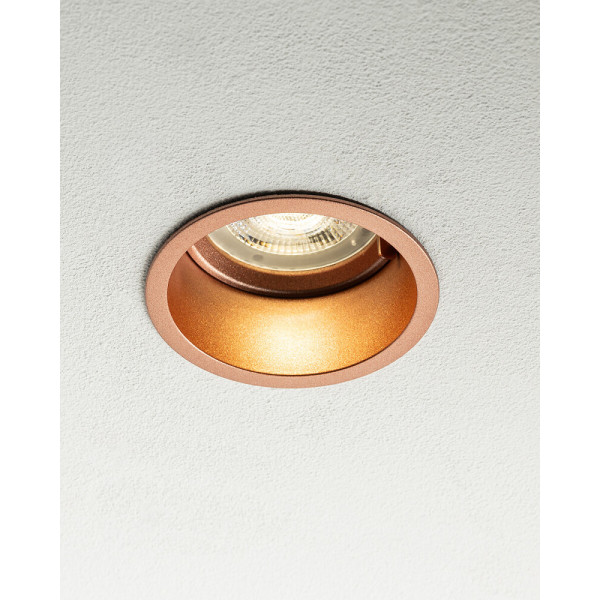 Точечный светильник Nowodvorski 10792 Cup GU10 1x10W IP20 медный - фото №1