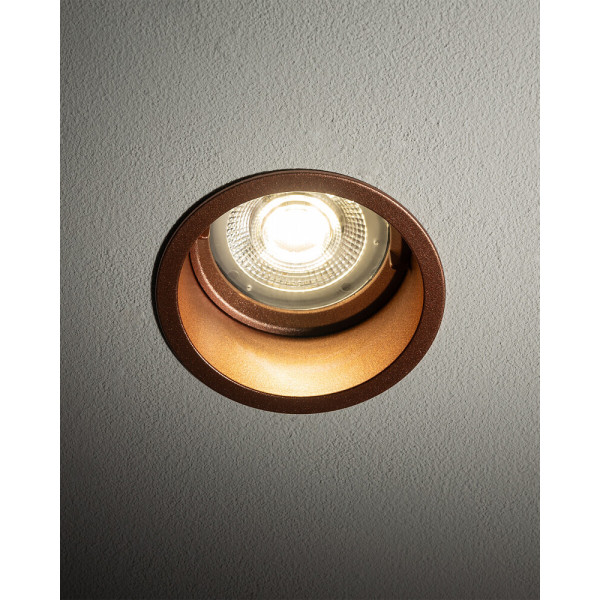 Точечный светильник Nowodvorski 10792 Cup GU10 1x10W IP20 медный - фото №2