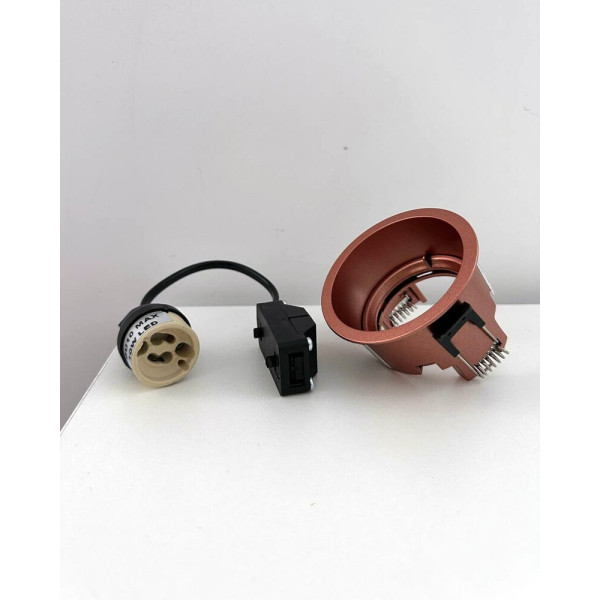 Точечный светильник Nowodvorski 10792 Cup GU10 1x10W IP20 медный - фото №4