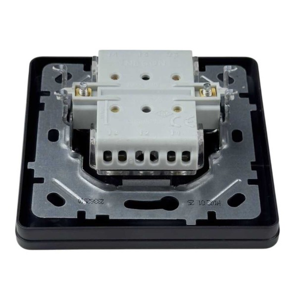 Вимикач Nilson Selene антрацит 1кл проміжний ( 23362510 ) - фото №2