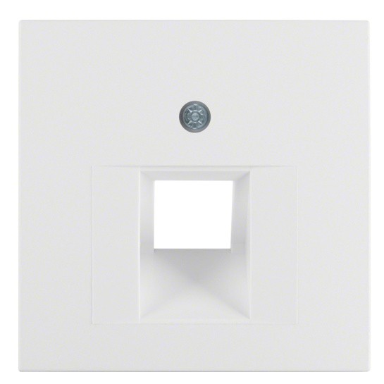 Накладка для розетки UAE полярная белизна Berker S.1