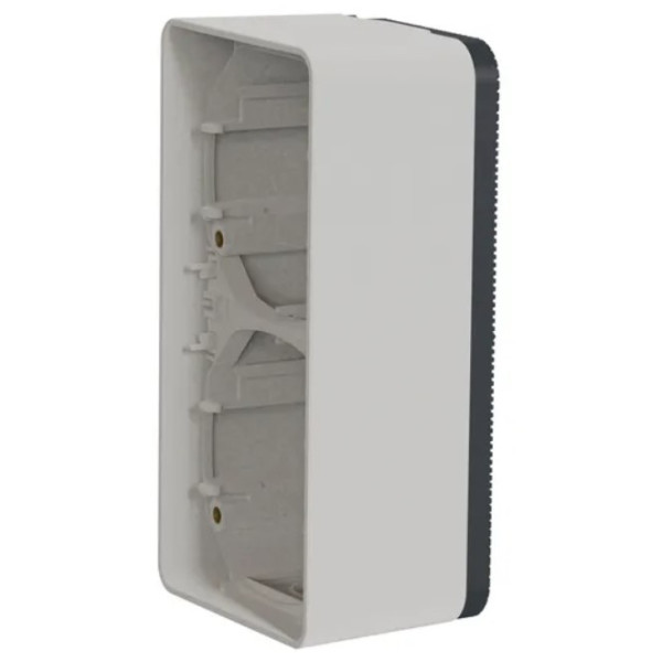Накладний вертикальний блок підрозетників Schneider Electric MUR39912 IP55 (білий) - фото №1