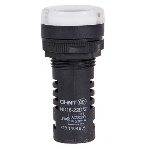 Індикатор Chint ND16-22D/2 AC/DC 230В білий (593073)