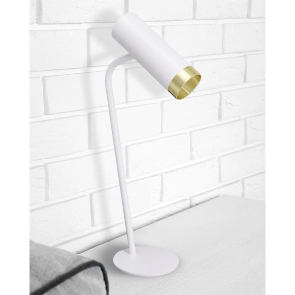Настольная лампа Goldlux 326553 Fado GU10 1x10W IP20 белая - фото №2