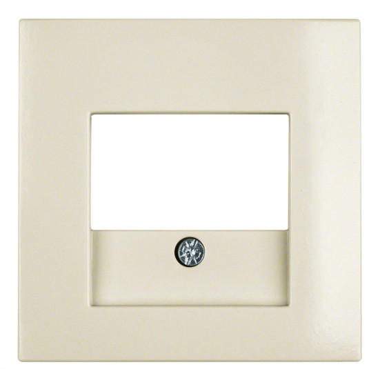 Накладка для гучномовців/USB-розеток, біла Berker S.1