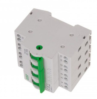 Перемикач мережа-генератор F&F PSA-463 I-0-II 63A - фото №2