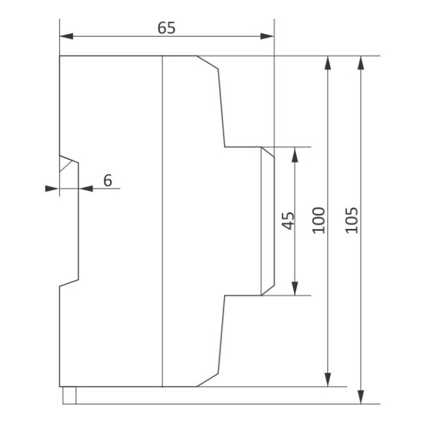 Трифазний лічильник енергоспоживання F&F LE-02D-CT 3х230/400В 3х5А - фото №7