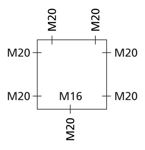 Наружная разветвительная коробка Spelsberg HP 90 (sp32599001) IP55 - фото №8