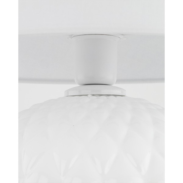 Настільна лампа TK Lighting 16046 Santana E27 1x15W IP20 біла - фото №3