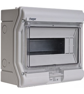 Щит накладной Vector VE110D на 10 модулей Hager