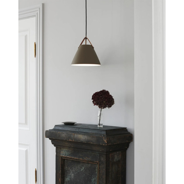 Подвесной светильник, люстра Nordlux 84333009 Strap E27 1x40W IP20 коричневый - фото №1