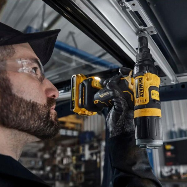 Безщітковий заклепочник DeWALT DCF403NT XR Li-Ion 18 В ∅2мм - фото №10