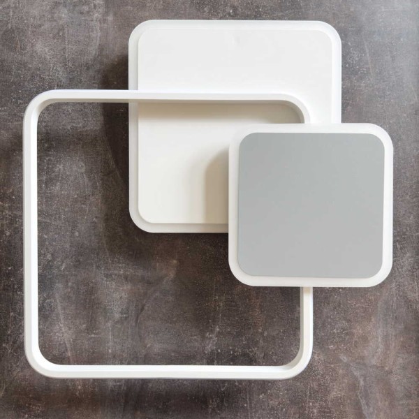 Світильник LED smart TRIO+пульт 80W 3000-6000K IP20 квадрат ( 220375 ) - фото №2