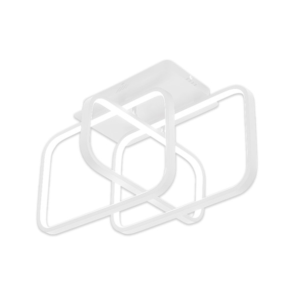 Світильник LED smart FIGARO +пульт 90W 3000-5000K IP20 білий Violux ( 220865 )