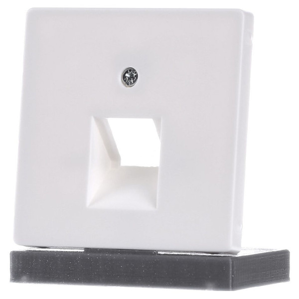 Накладка для розетки UAE полярная белизна Berker Q.х - фото №1