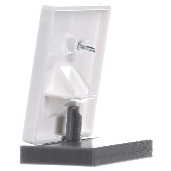 Накладка для розетки UAE полярная белизна Berker Q.х - фото №3