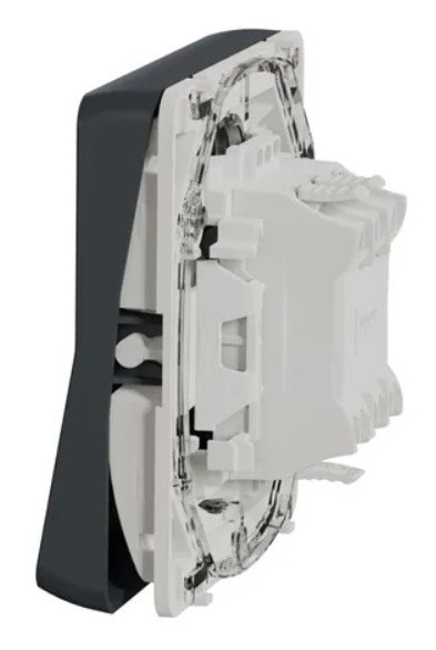 Выключатель Schneider Electric MUR35025 с подсветкой IP55 (черный) - фото №2