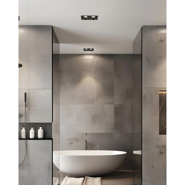 Точковий світильник TK Lighting 10579 Prisma Duo GU10 2x10W IP65 чорний - фото №2