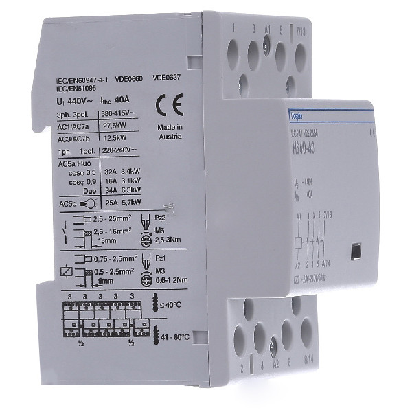 Контактор Doepke HS40-40 230В 40А - фото №1