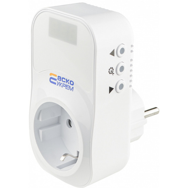 Реле контролю напруги Аско-Укрем URate S-16 AC 230V 16A (5 ... 999с)