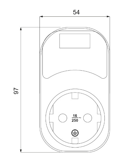 Реле контролю напруги Аско-Укрем URate S-16 AC 230V 16A (5 ... 999с) - фото №5