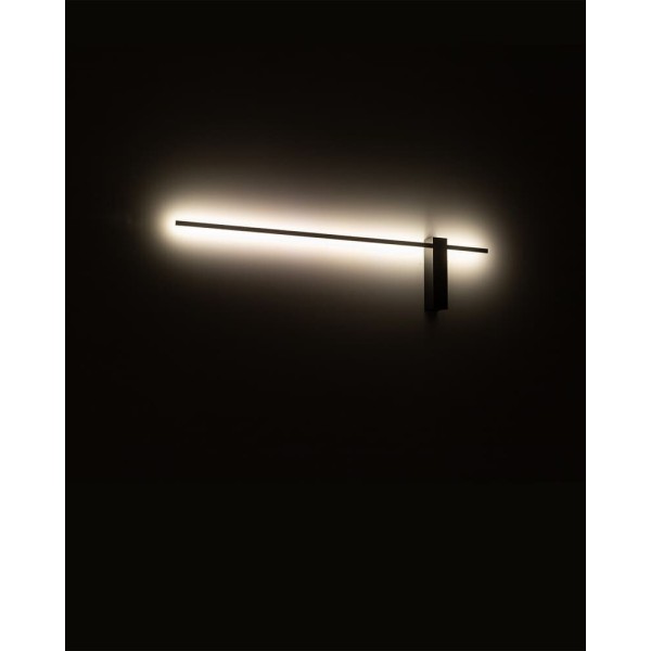 Бра, настенный светильник Nowodvorski 10311 Motive LED M 1x11W 3000K 380Lm IP20 черный - фото №2