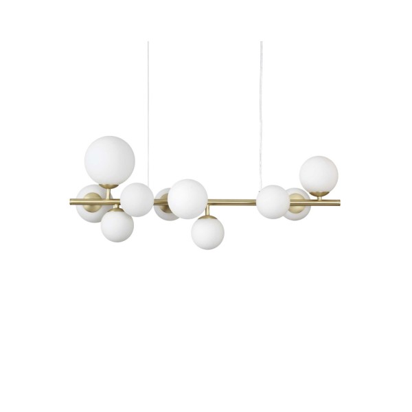 Підвісний світильник, люстра Ideal Lux 283791 Perlage G9 10x15W 3000K IP20