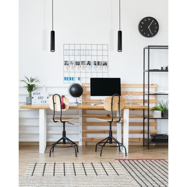 Подвесной светильник, люстра Kanlux 39040 Phlox GU10 1x10W IP20 черный - фото №3