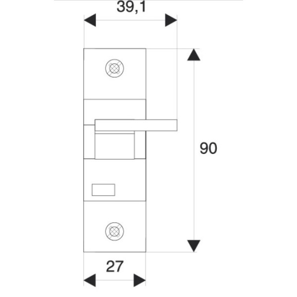 Независимый расцепитель ETI 002159312 DA ETIMAT 10 AC 24V - фото №1