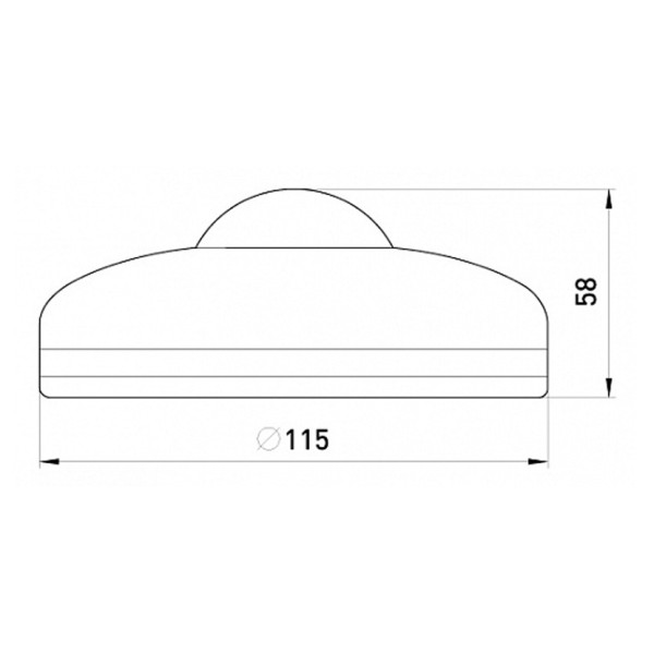 Датчик движения E.Next e.sensor.pir.07.white - фото №1