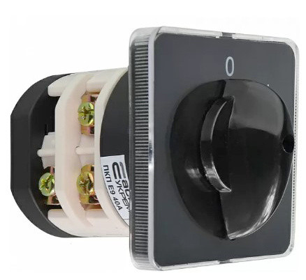 Пакетный переключатель Аско-Укрем ПКП Е9 2.843 A0110010022 (0-1-2-3 выбор фазы)