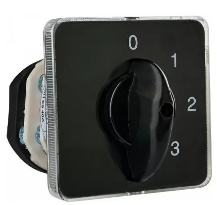 Пакетный переключатель Аско-Укрем ПКП Е9 2.843 A0110010022 (0-1-2-3 выбор фазы) - фото №3