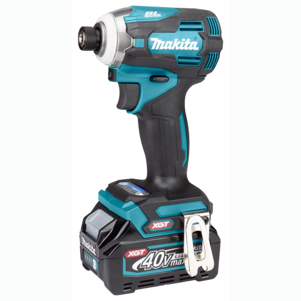 Аккумуляторный ударный шурокрутитель Makita TD001GM201 XGT 40 В - фото №1