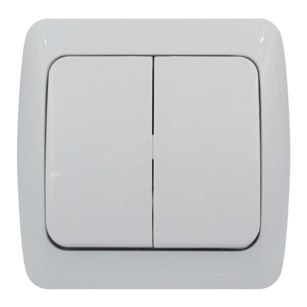 Выключатель ALSU белый 2-кл ( 504-010200-202 )