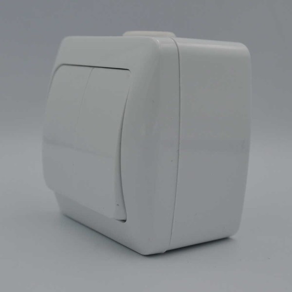 Выключатель ALSU белый 2-кл ( 504-010200-202 ) - фото №2