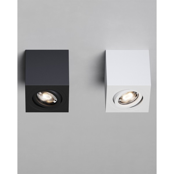 Точечный светильник Kloodi KD-1202 BK GU10 1x10W IP20 черный - фото №1