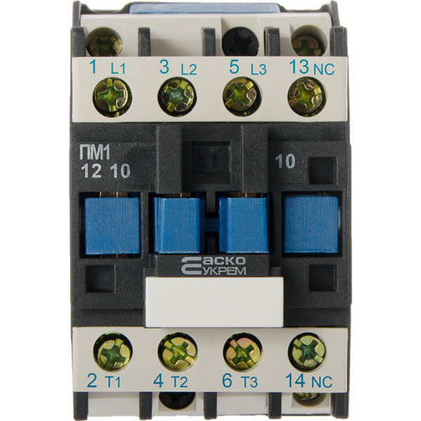 Контактор Аско-Укрем ПМ 1-12-10 Q7 380В LC1-D1210 (A0040010075) - фото №1