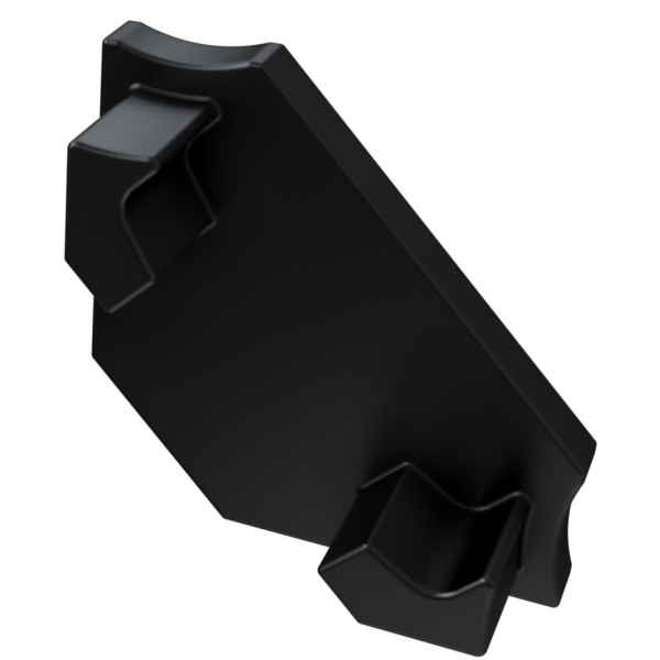 Заглушка Lumines для типа C без отверстия чёрный - фото №1
