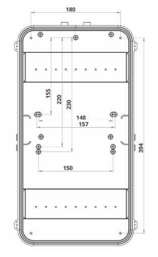 Ящик распределительный NIK DOT 3 IP54 - фото №9