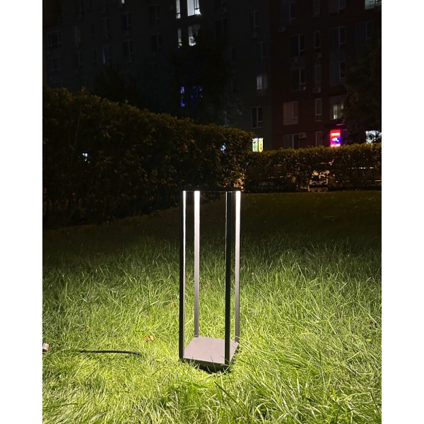 Вуличний світильник Nowodvorski 8180 Symmetry LED 1x7W 3000K 380Lm IP54 графітовий - фото №1