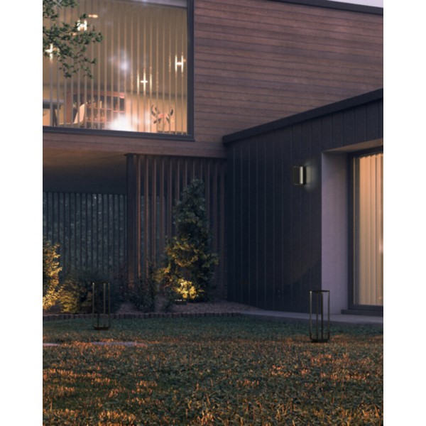 Вуличний світильник Nowodvorski 8180 Symmetry LED 1x7W 3000K 380Lm IP54 графітовий - фото №3