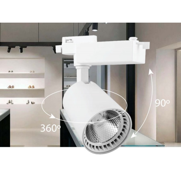 Светильник на шинопровод Feron AL100 12Вт 960Лм 4000К - фото №8