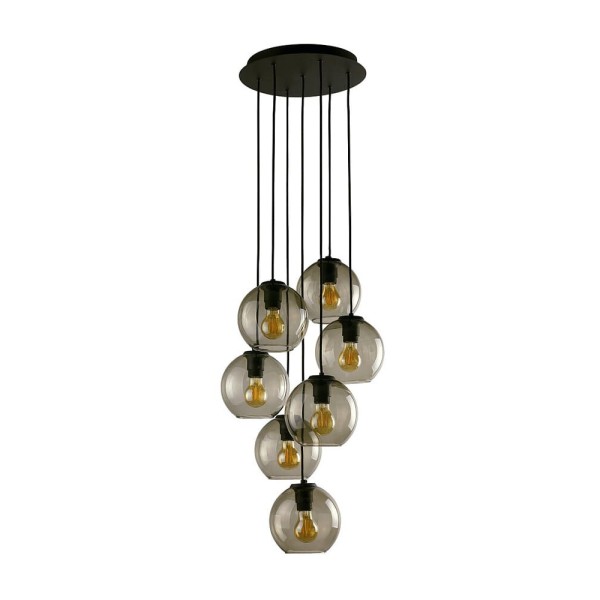 Люстра Nowodvorski 9131 Vetro E27 7x25W IP20 черная
