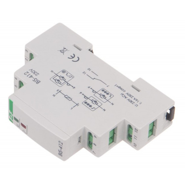 Імпульсне реле F&F BIS-412, групове, 220В, 16А - фото №3