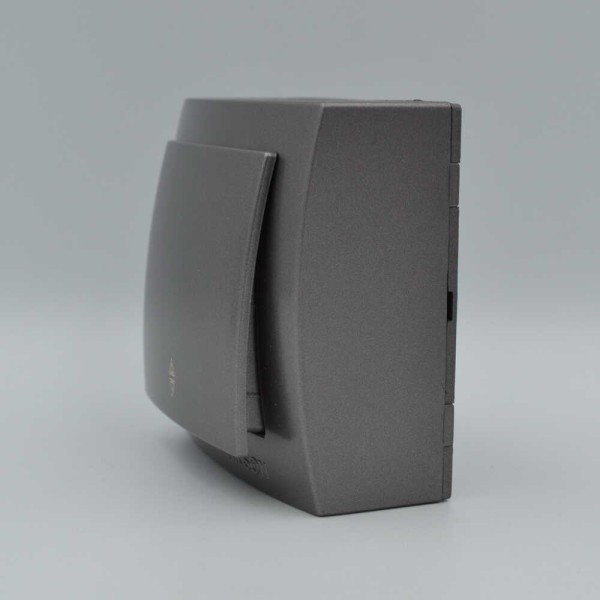 Вимикач Nilson Themis антрацит 1кл прохідний ( 26161007 ) - фото №2