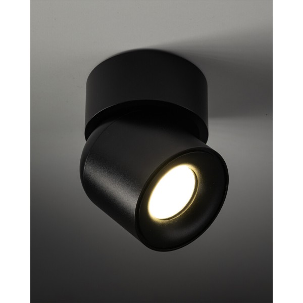 Світильник поворотний, спот TK Lighting 10575 Twist GU10 1x10W IP65 чорний - фото №1